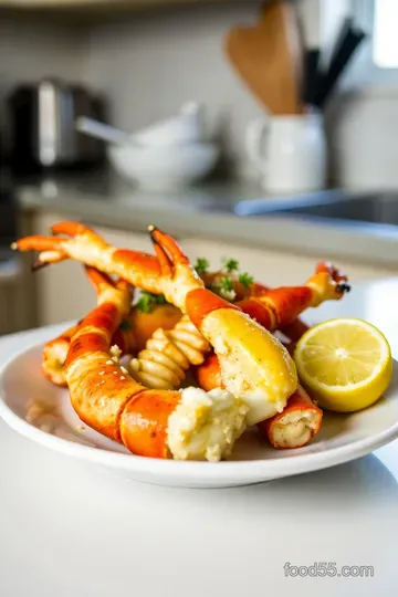 Oven Roasted Crab Legs with Garlic Butter steps
