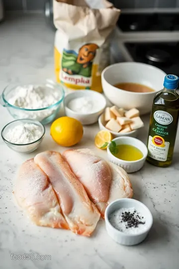 Pan-Seared Petrale Sole with Lemon Butter Sauce ingredients