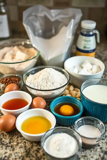 Perfectly Rich Thick Granny Pancakes ingredients