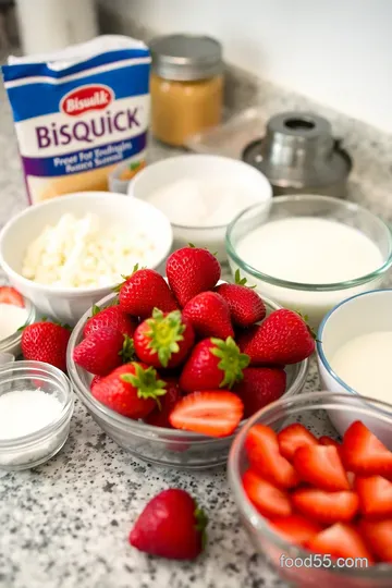 Quick & Easy Bisquick Strawberry Shortcake Delight ingredients