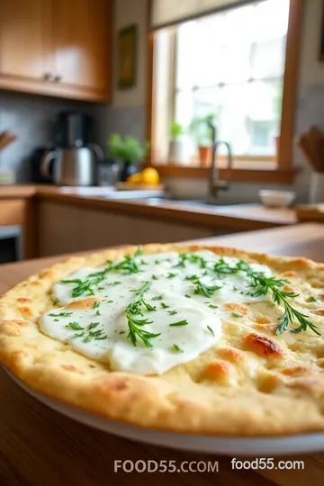 Lavash Bread with Cream Cheese and Green Herbs steps