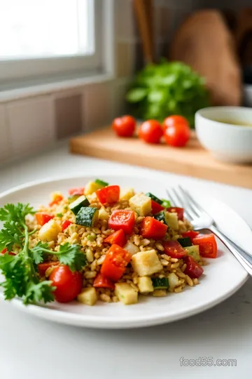 Roasted Vegetable Fregula steps