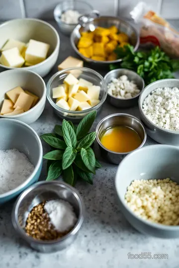 Sage Brown Butter Sauce for Butternut Squash Ravioli ingredients