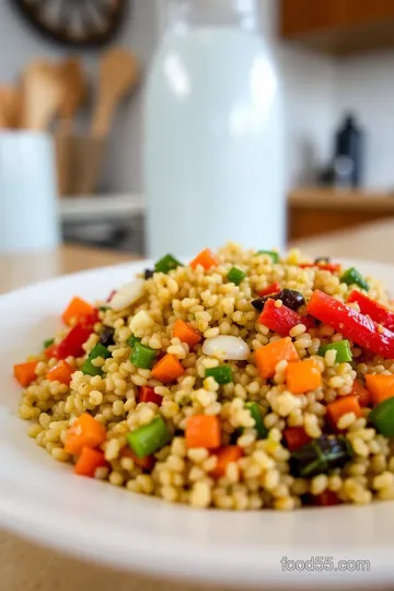 Texturized Vegetable Stir-Fry with Quinoa steps