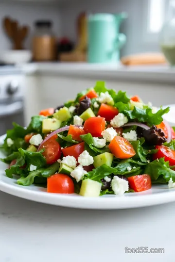 Savory Cava Supergreens Salad steps