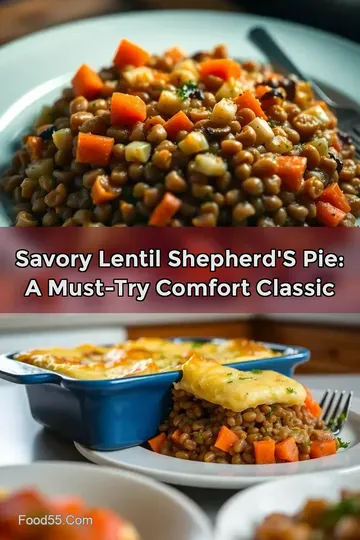 Savory Lentil Shepherd' s Pie: A Must-Try Comfort Classic