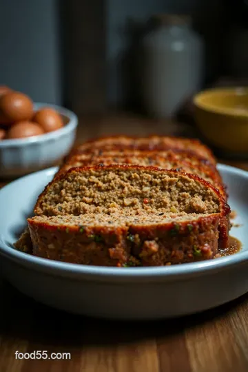 Savory Meatloaf with Stove Top Stuffing: A Comfort Classic presentation