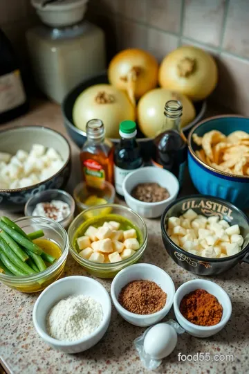 Savory Onion Steaks: A Flavorful Twist on a Classic ingredients
