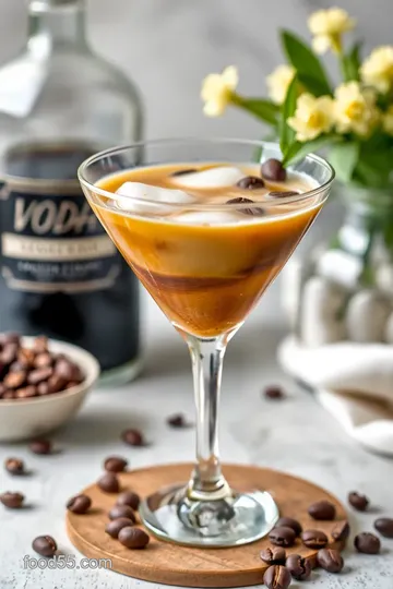 Espresso Martini Delight presentation