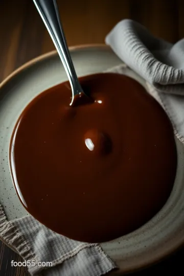 Silky Keto Chocolate Sauce - Healthy and Dairy-Free presentation