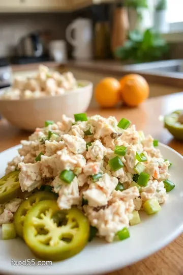 Spicy Chicken Salad with Jalapeño and Artichokes steps
