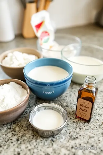 Sugar-free Icing and Glaze ingredients