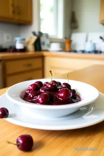 Sweet and Tangy Tart Cherry Jam steps