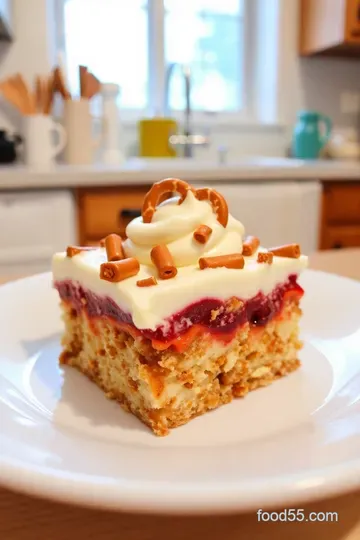 Sweet & Salty Delight: Jello Pretzel Dessert steps