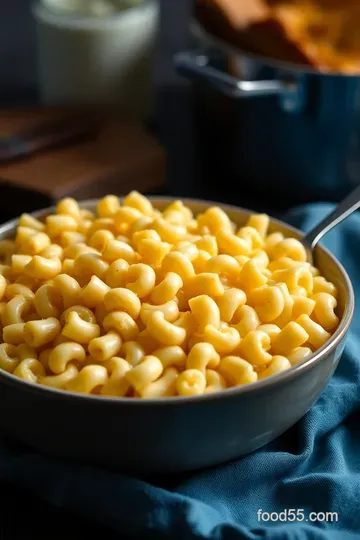Three-Cheese Macaroni & Cheese: A Comforting Delight presentation