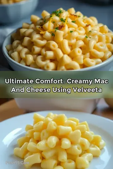 Ultimate Comfort: Creamy Mac and Cheese Using Velveeta