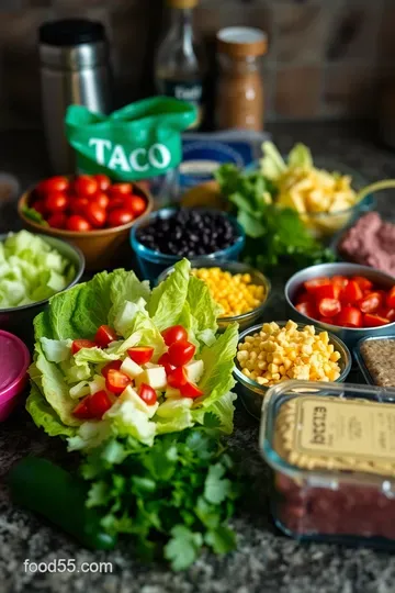 Ultimate Taco Salad: A Flavor-Packed Fiesta in a Bowl! ingredients