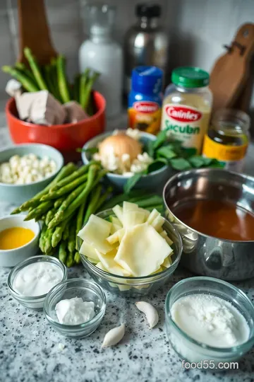 Velvety Cream of Asparagus Soup: A Springtime Delight ingredients