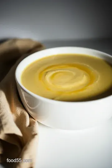 Velvety Cream of Asparagus Soup: A Springtime Delight presentation