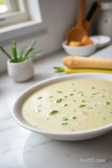 Velvety Cream of Asparagus Soup: A Springtime Delight steps