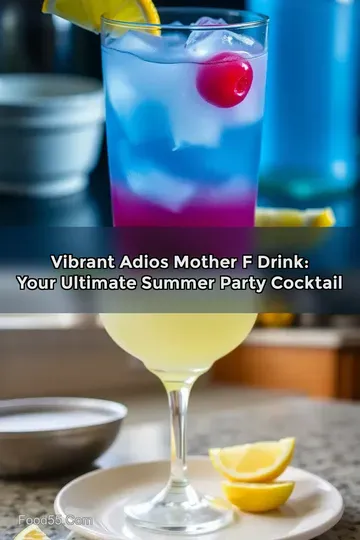 Vibrant Adios Mother F Drink: Your Ultimate Summer Party Cocktail