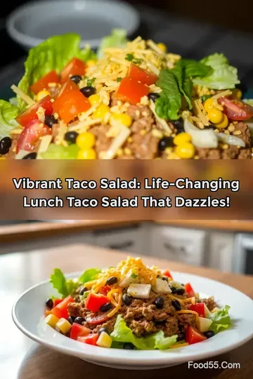 Vibrant Taco Salad: Life-Changing Lunch Taco Salad That Dazzles!