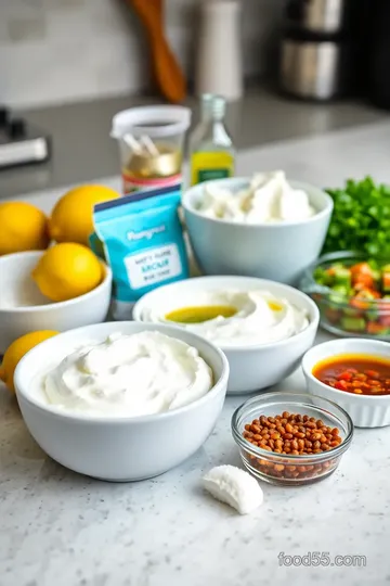 Whipped Ricotta Dip ingredients