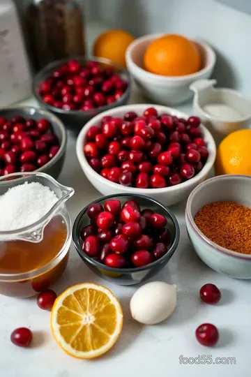 Zesty Cranberry and Orange Relish – A Festive Delight! ingredients