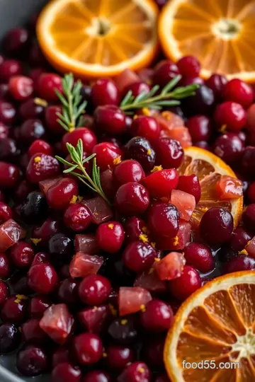 Zesty Cranberry and Orange Relish – A Festive Delight! presentation