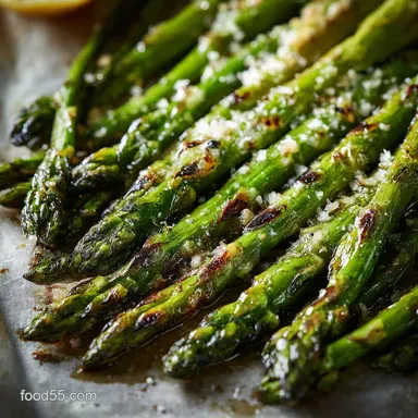 Perfect Grilled Asparagus Recipe Lemon Garlic Parmesan in 7 Mins