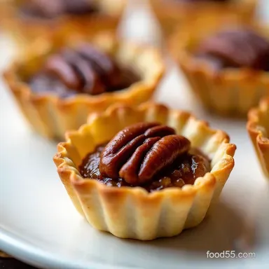 15 Minute Pecan Phyllo Tarts Quick Flaky Mini Pecan Tartlets