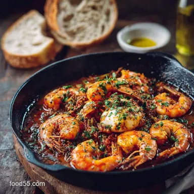 Ultimate 15Min Garlic Shrimp Skillet Gambas Style