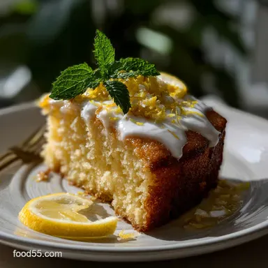 3Ingredient Lemon Cake: Cloud-Like Sponge in Under 40 Minutes
