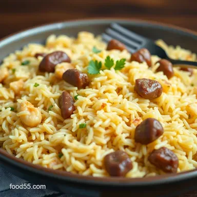 Abuela's Arroz con Gandules Recipe: Puerto Rican Comfort! Recipe Card
