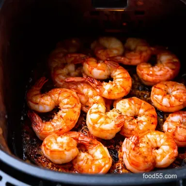 Air Fryer Cajun Shrimp Ready in Minutes Thats Cajun Magic Recipe Card