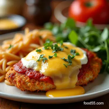 Air Fryer Chicken Parmesan My 25Minute Crispy Cheesy Favorite Recipe Card