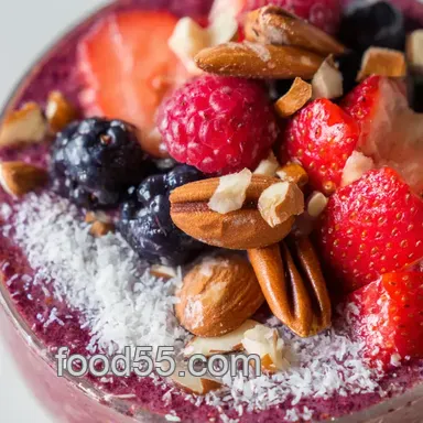 Amaranth Recipes: My Berry Almond Breakfast Power Bowl