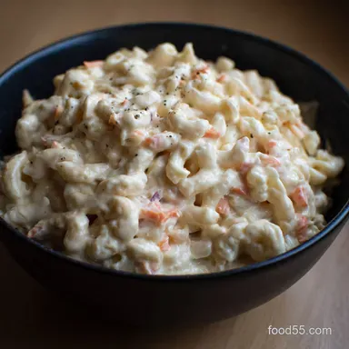 Amish Macaroni Salad My Familys Sweet Tangy Recipe Recipe Card