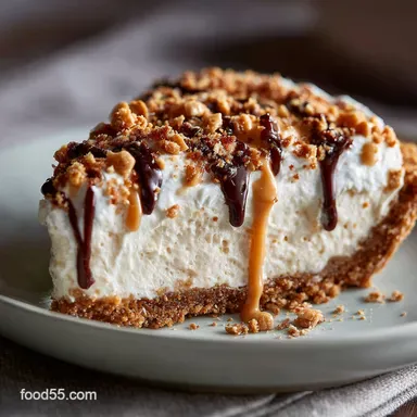 Amish Peanut Butter Cream Pie: Easy No-Bake Recipe for Ultimate Comfort Recipe Card