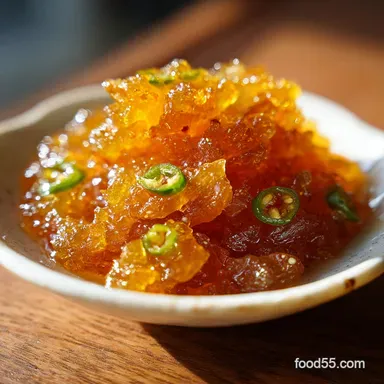 Apple Honey Jalapeno Jam: A Sweet and Spicy Preserve in 50 Minutes