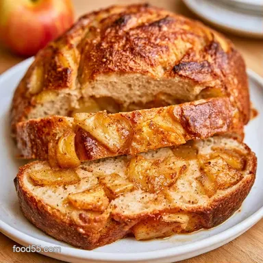 Apple Pie Sourdough Bread in 70 Minutes Recipe Card