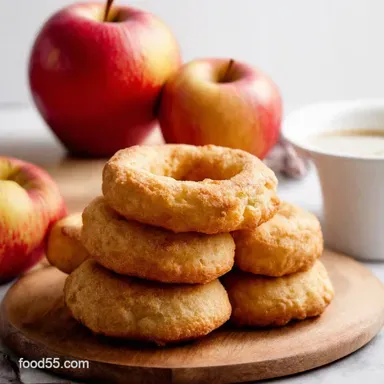 Apple Fritter Rings Recipe Crispy Easy Like Mum Makes Recipe Card