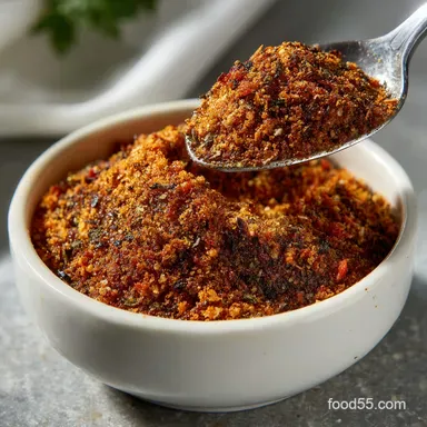 Blackened Seasoning: Authentic Louisiana Spice Mix Recipe Recipe Card