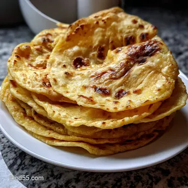 Corn Tortillas: Authentic Homemade Tortillas For Tacos Recipe Card