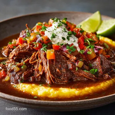 Ropa Vieja: Fork-Tender Cuban Shredded Beef Stew Recipe Card