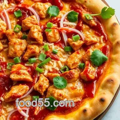 Easy &amp Sweet BBQ Chicken Delight Pizza: A Family Favorite Recipe