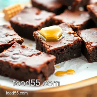 How to Bake Brownies with Honey - Healthy & Fudgy Indulgence! Recipe Card