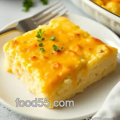 Easy & Comforting Cheesy Grits Casserole: My Southern Family Favorite Recipe Card