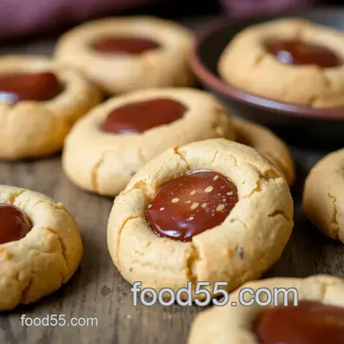 Indulgent Bake Chestnut Flour Thumbprint Cookies Now: A Nutty Delight for Any Occasion Recipe Card