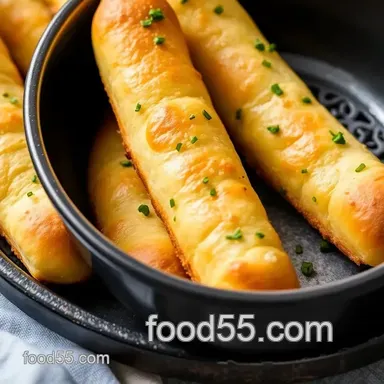 Irresistibly Tasty Bake Garlic Bread Cylinders | My Family's Best Recipe Recipe Card